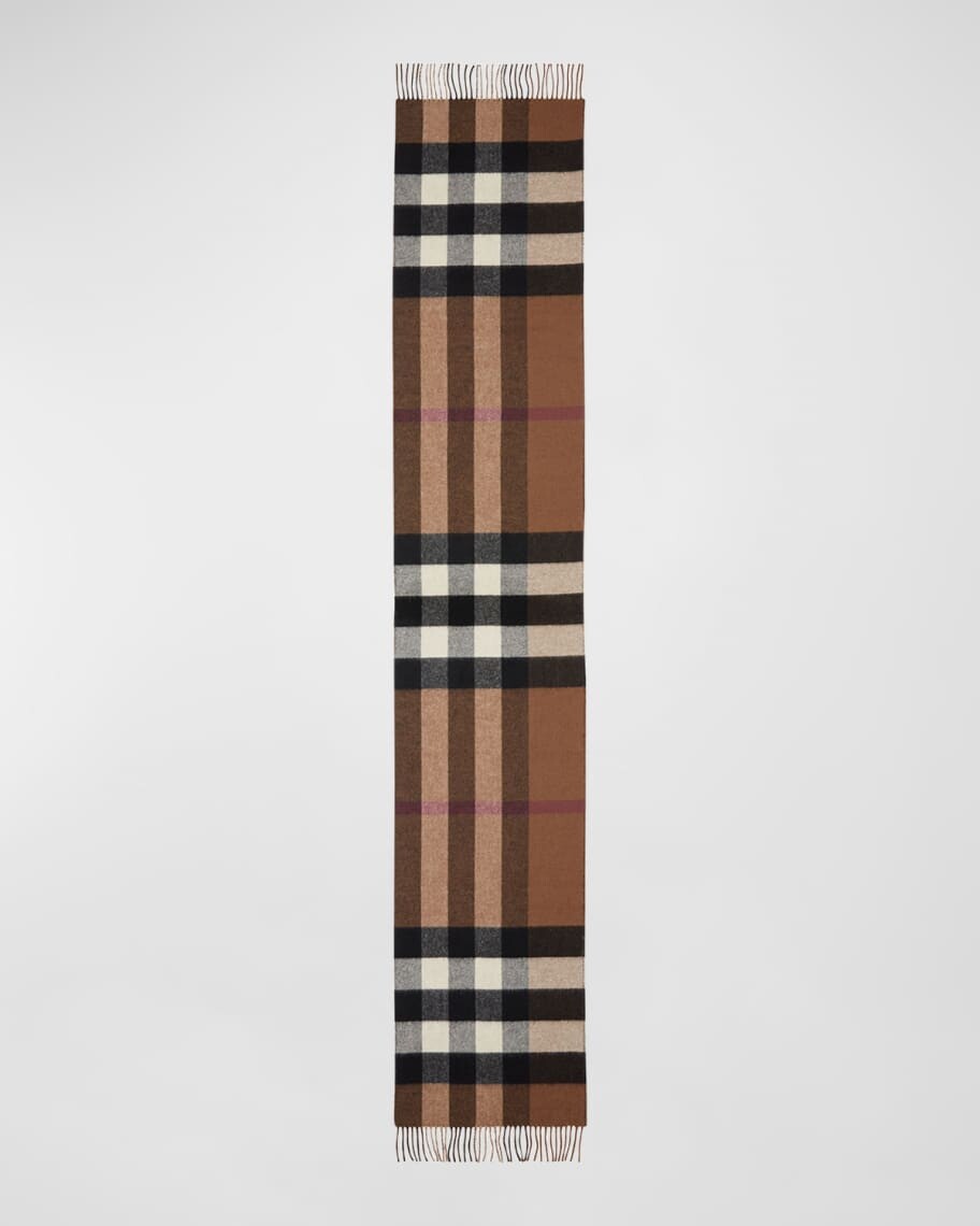 

Мужской двусторонний кашемировый шарф Burberry