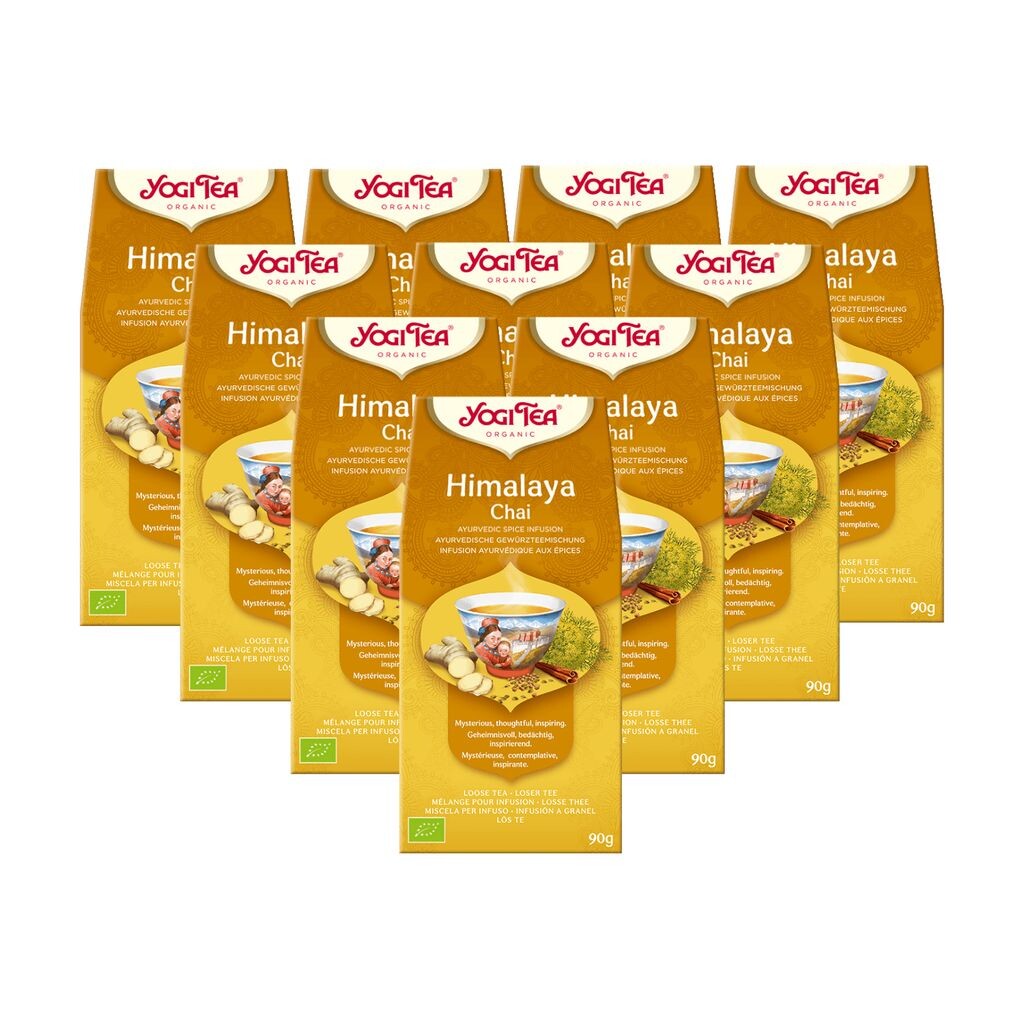 

10 xYOGI TEA Гималайский чай | 10 х 90 г без упаковки