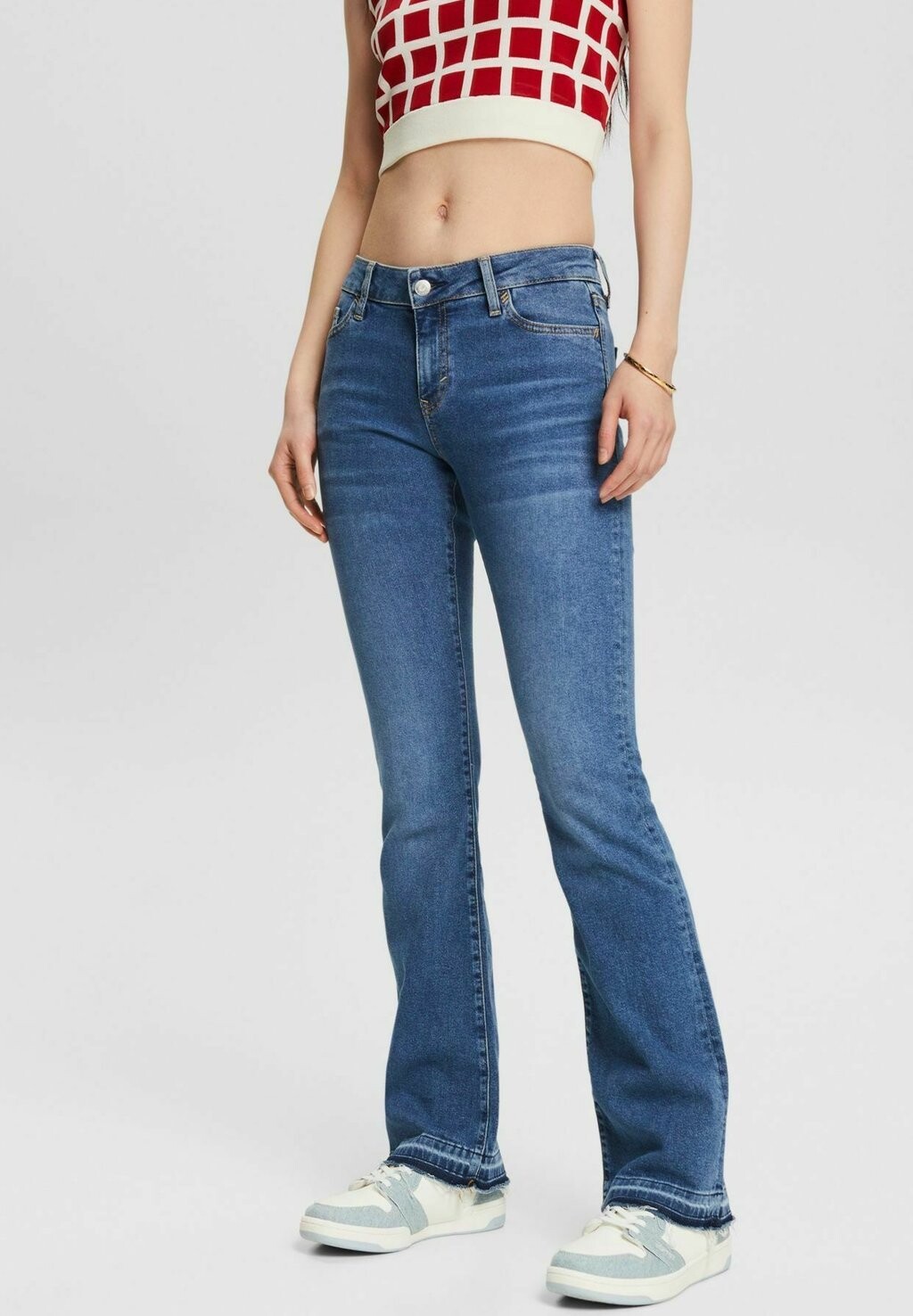 

Джинсы Bootcut MIT MITTELHOHEM BUND Esprit, цвет blue medium washed new