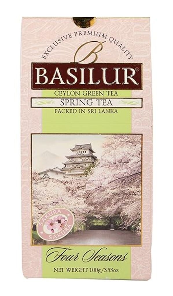 

Чай Basilur Зеленый "Весенний чай" сменный блок 125 г