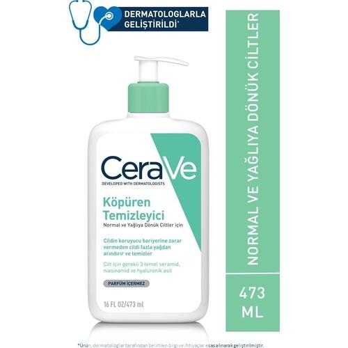 CeraVe Foaming Cleanser Пенка для умывания 473 мл cerave acne foaming cream cleanser 150ml