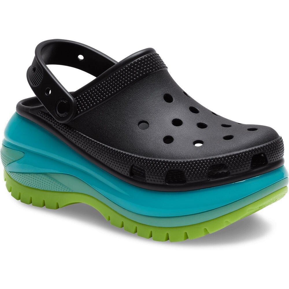 

Сабо Crocs Classic Mega Crush, зеленый