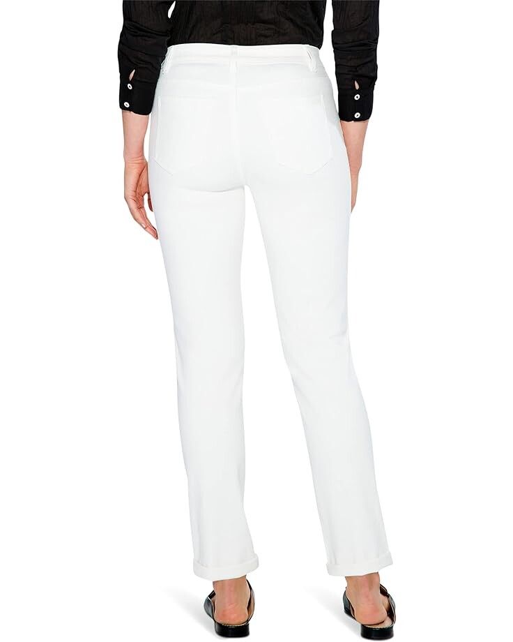 

Джинсы NIC+ZOE Mid-Rise Girlfriend Jeans, цвет Paper White