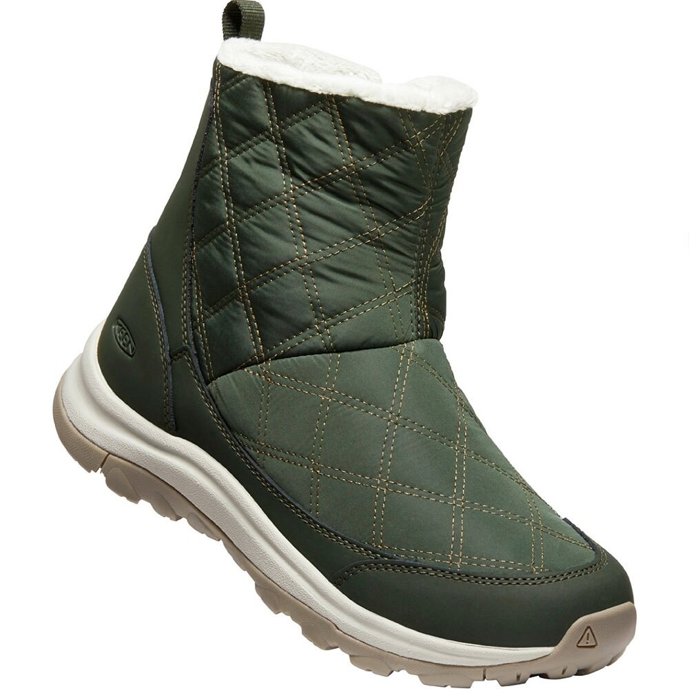 

Походные ботинки Keen Terradora II Wintry Pull-On WP, зеленый