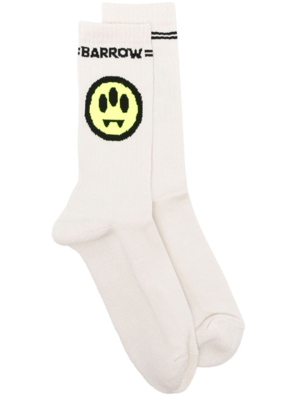 

BARROW носки с логотипом-жаккардом, белый