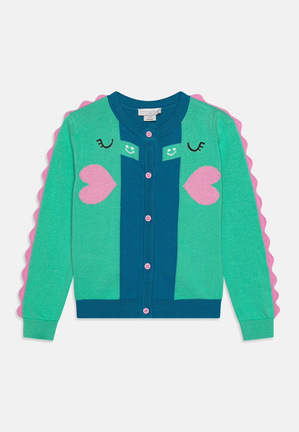 Кардиган GIRL Stella McCartney Kids, цвет blue