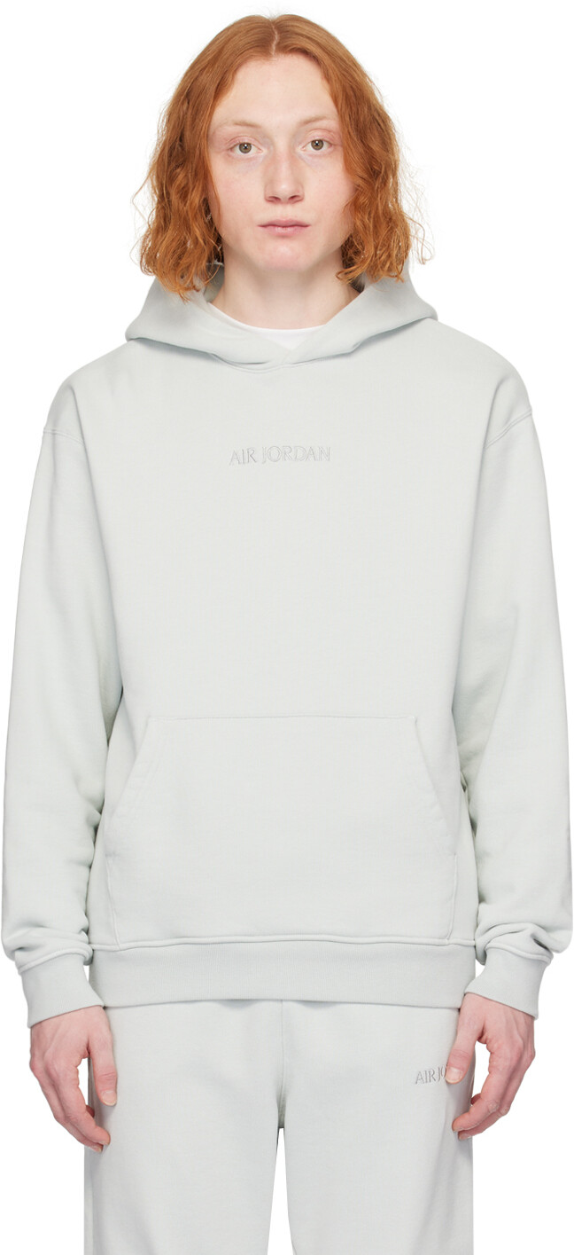 

Зеленый худи с надписью Air Jordan Nike Jordan