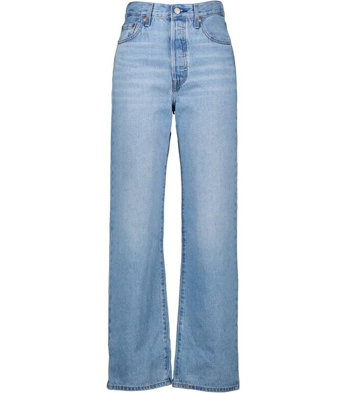 

Джинсы в клетку прямые Levi'S, синий