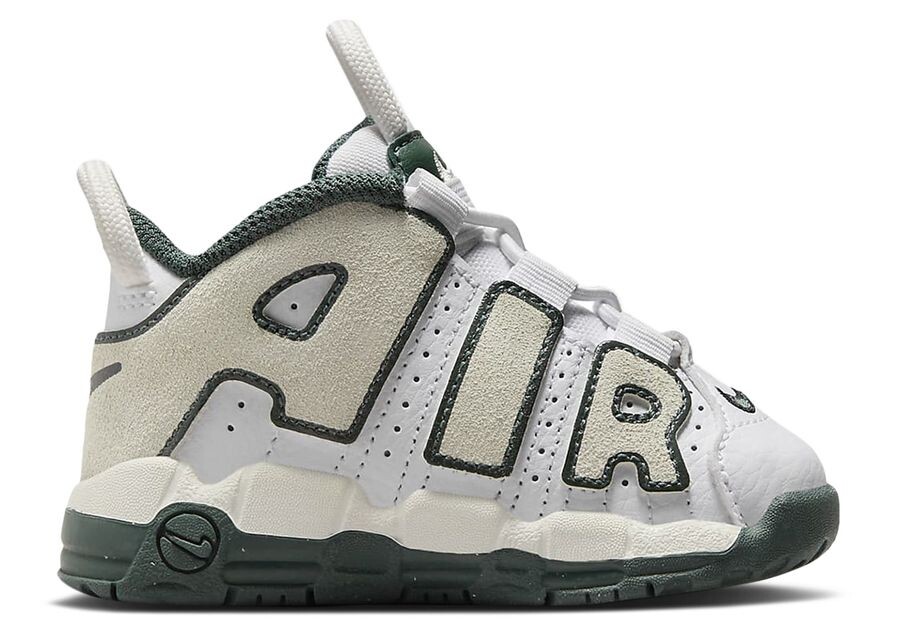 

Кроссовки Nike Air More Uptempo Td 'White Vintage Green', белый