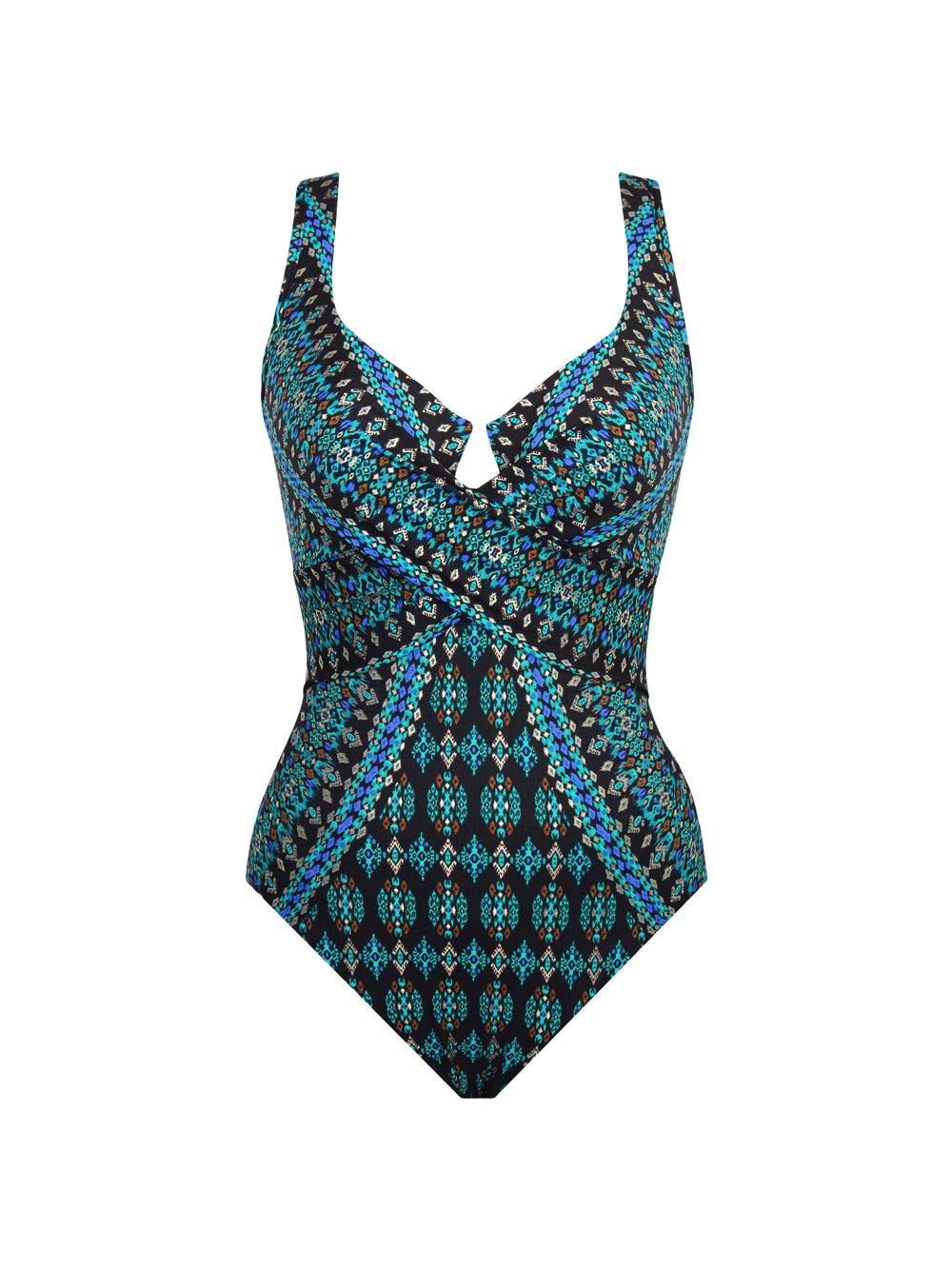 

Цельный купальник Amarna CrissCross Escape Miraclesuit Swim, черный