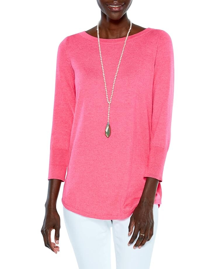 

Свитер NIC+ZOE Petite Vital Boatneck, цвет Rose Quartz