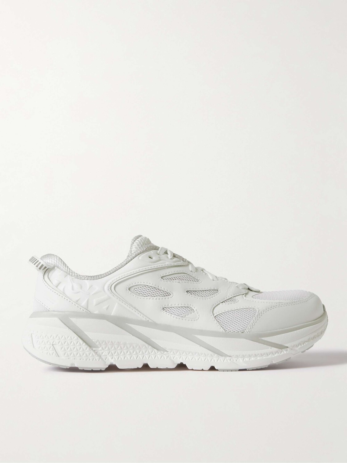 

Кроссовки Clifton L из кожи и сетки для бега HOKA ONE ONE, белый
