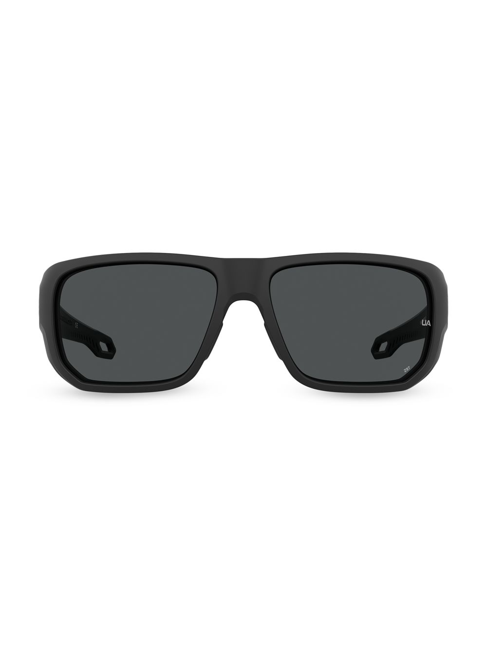 Квадратные солнцезащитные очки Attack 63MM Under Armour, черный