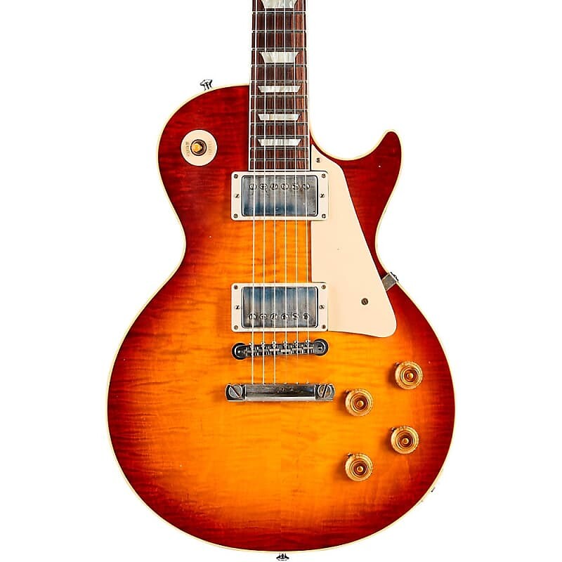 

Электрогитара Gibson Custom Murphy Lab 1959 Les Paul Standard Reissue Ultra Light Aged Electric Guitar Factory Burst
