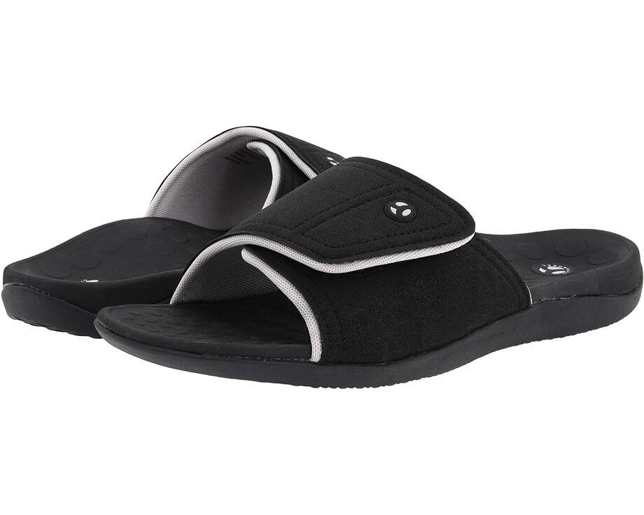 

Сандалии VIONIC Kiwi Slide Unisex, цвет Black/Grey