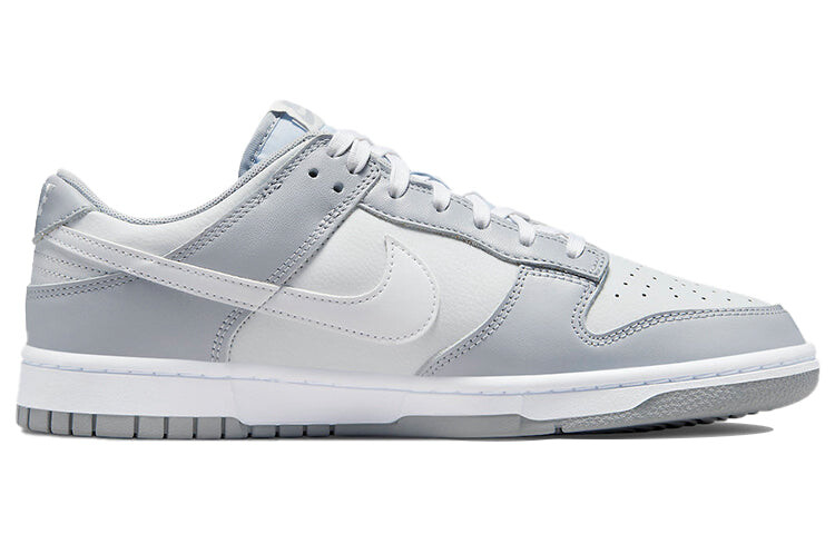 

Кроссовки Nike Dunk Low, белый / серый