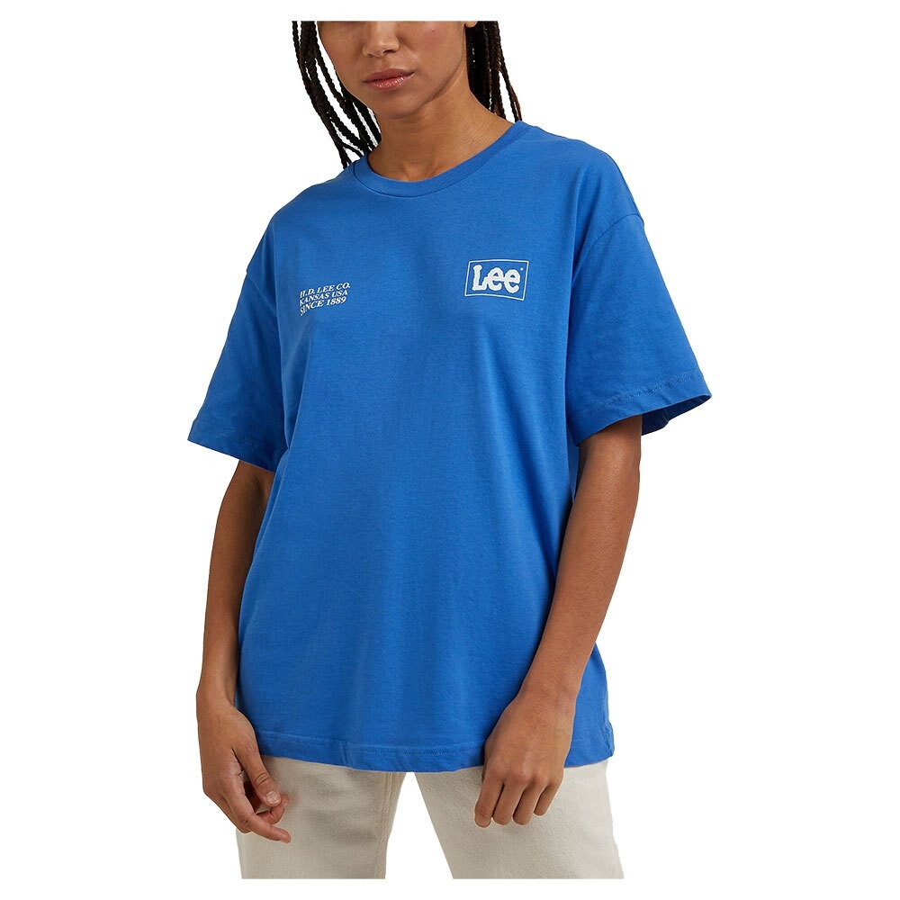 

Футболка Lee Relaxed Short Sleeve Crew Neck, синий