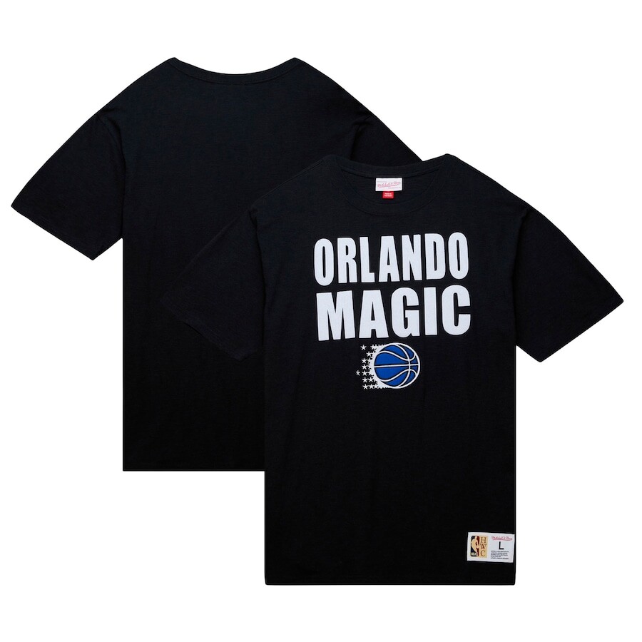 

Футболка с коротким рукавом Mitchell & Ness Orlando Magic, черный