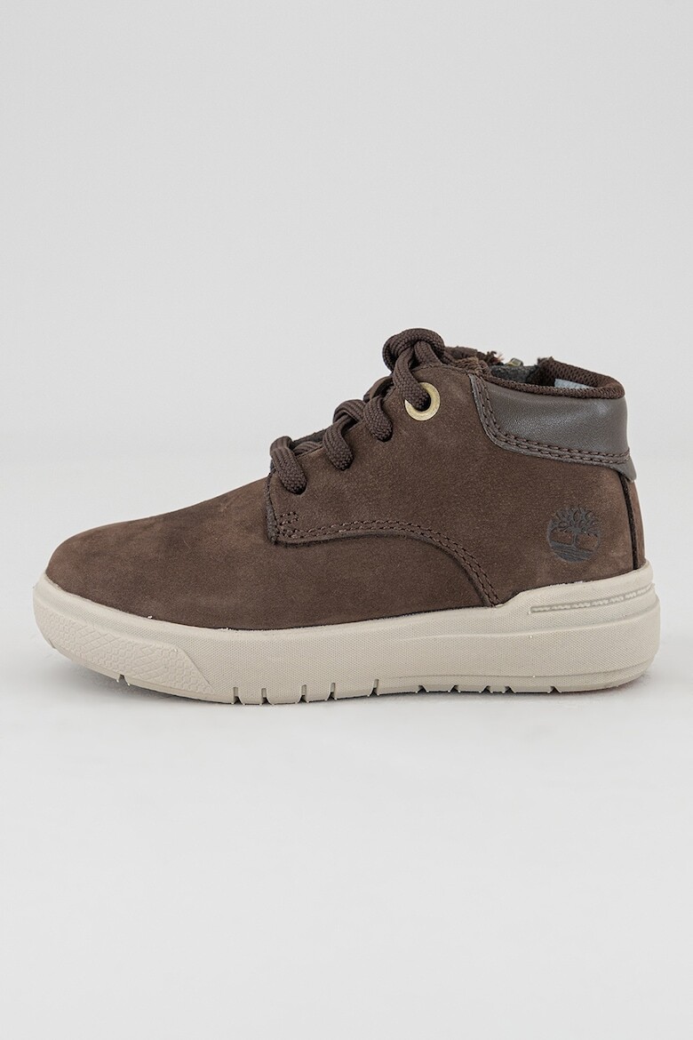

Замшевые спортивные туфли с логотипом Timberland, коричневый