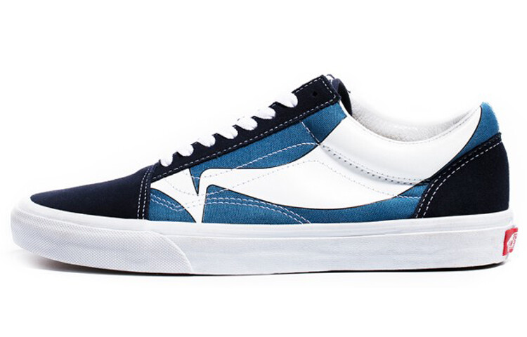 

Туфли для скейтбординга унисекс Vans Old Skool Синий/Белый