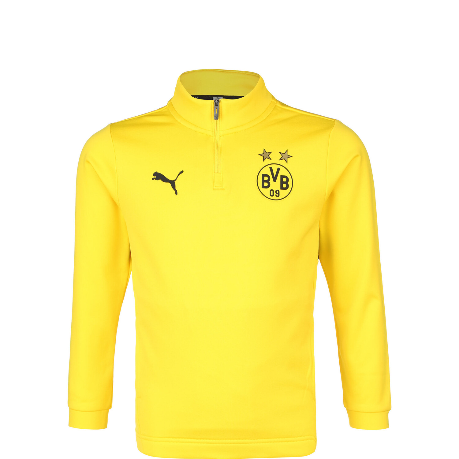 

Толстовка Puma Trainingspullover Borussia Dortmund Prematch 1/4 Zip, желтый