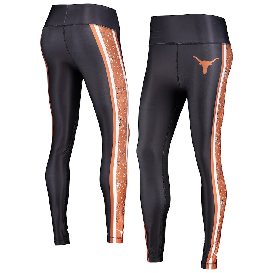 

Леггинсы Concepts Sport Texas Longhorns, черный