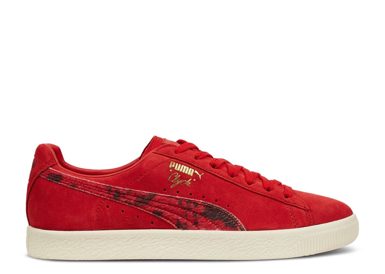 

Кроссовки Puma Packer X Clyde 'Cow Suit - Red', красный