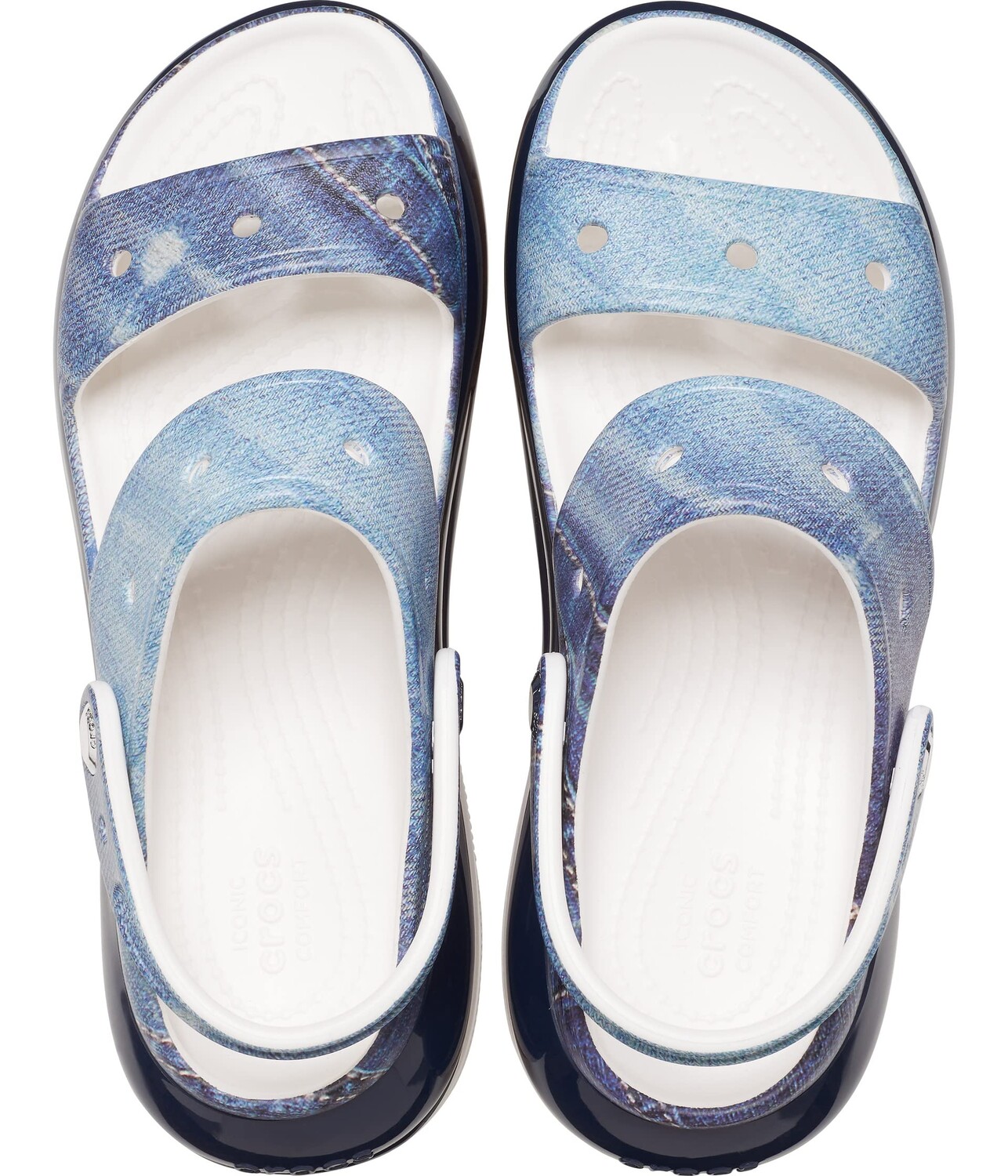 

Туфли на каблуке Crocs Classic Mega Crush Sandal
