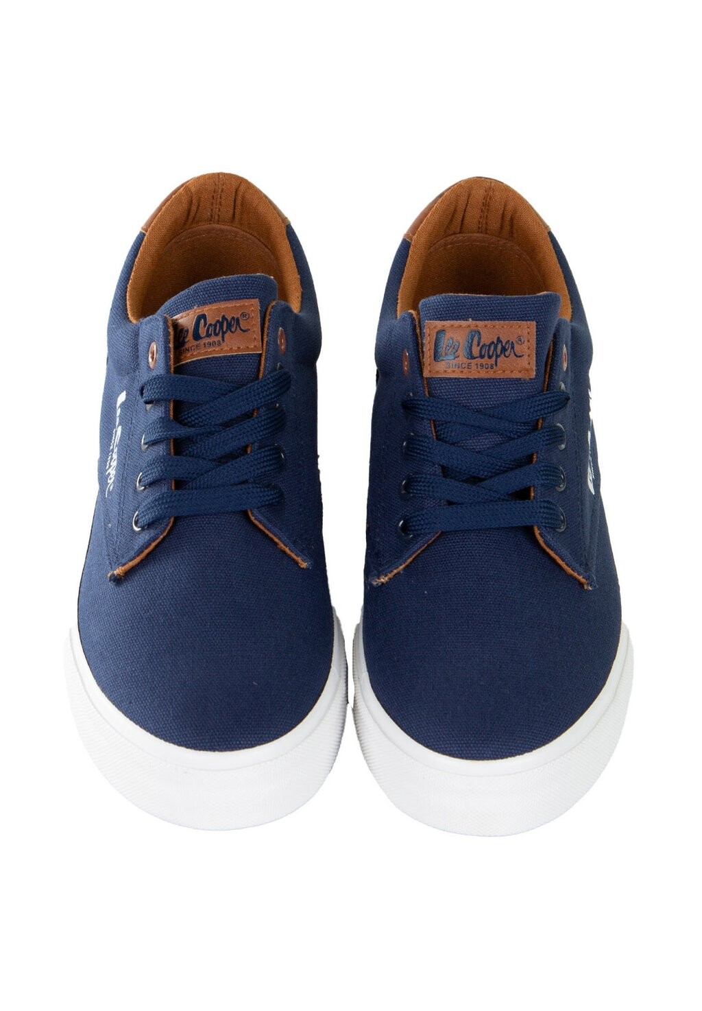 

Кроссовки на шнуровке Lee Cooper, темно-синий