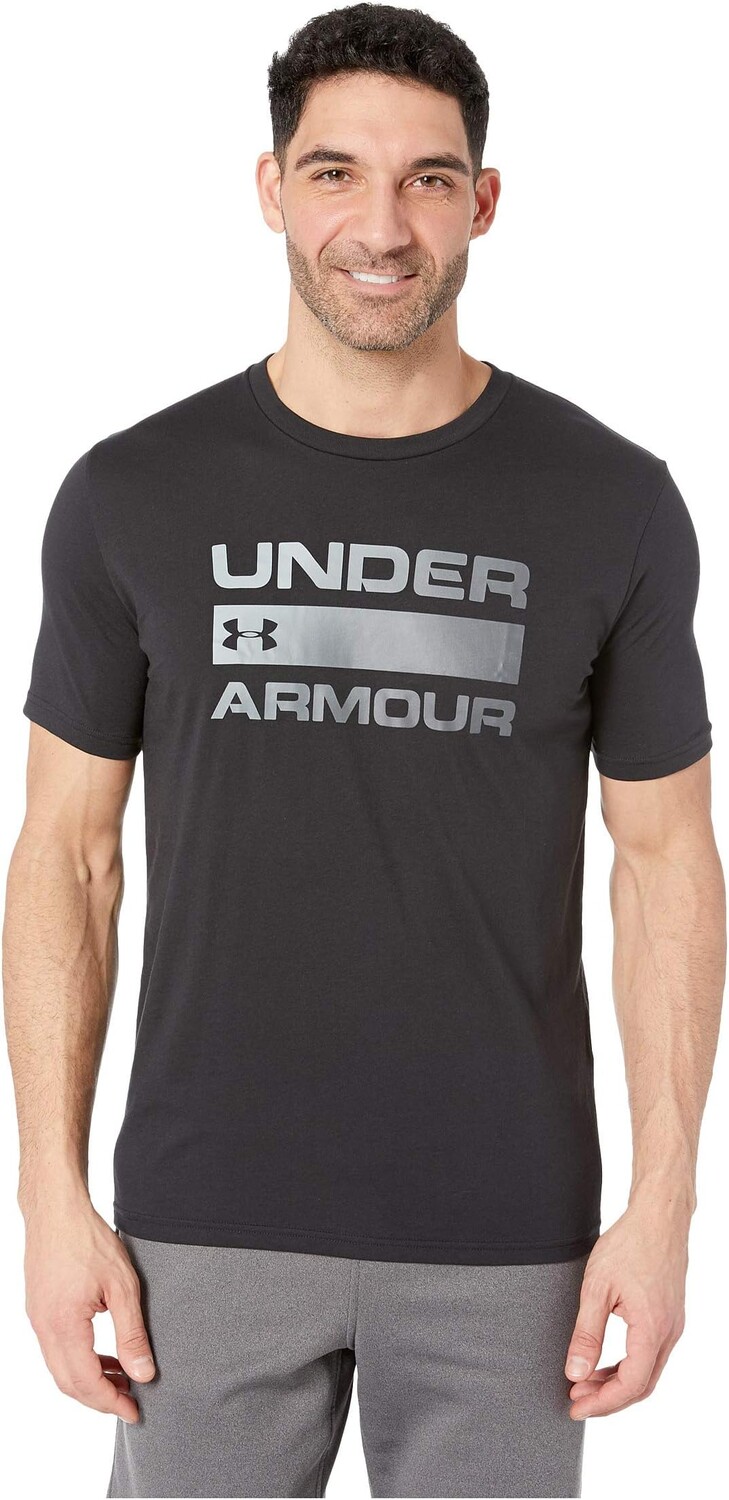 

Надпись команды UA с коротким рукавом Under Armour, цвет Black/Rhino Gray