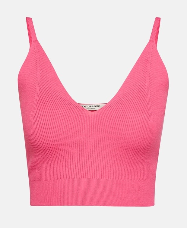 

Органик топ Scotch & Soda, розовый
