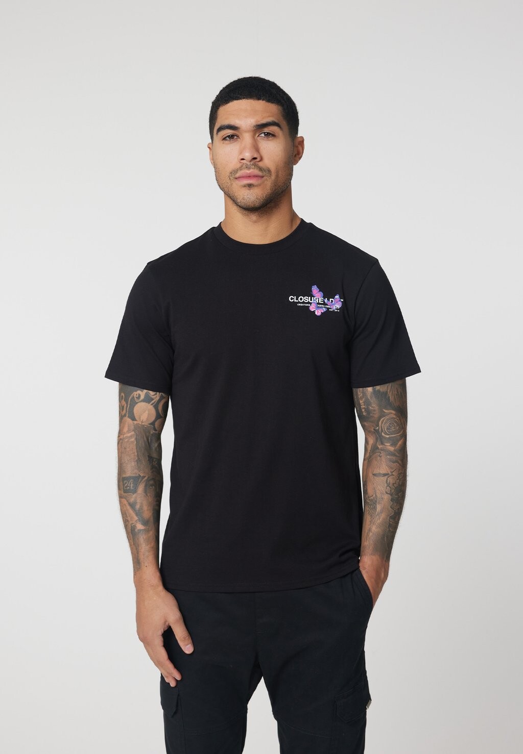 

Футболка с принтом Drip Tee CLOSURE London, черный