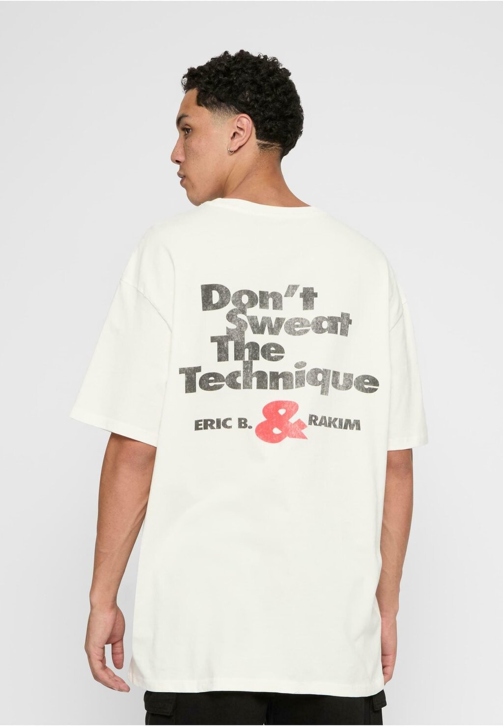 

Футболка с принтом ERIC B RAKIM THE UNISEX Upscale by Mister Tee, белый