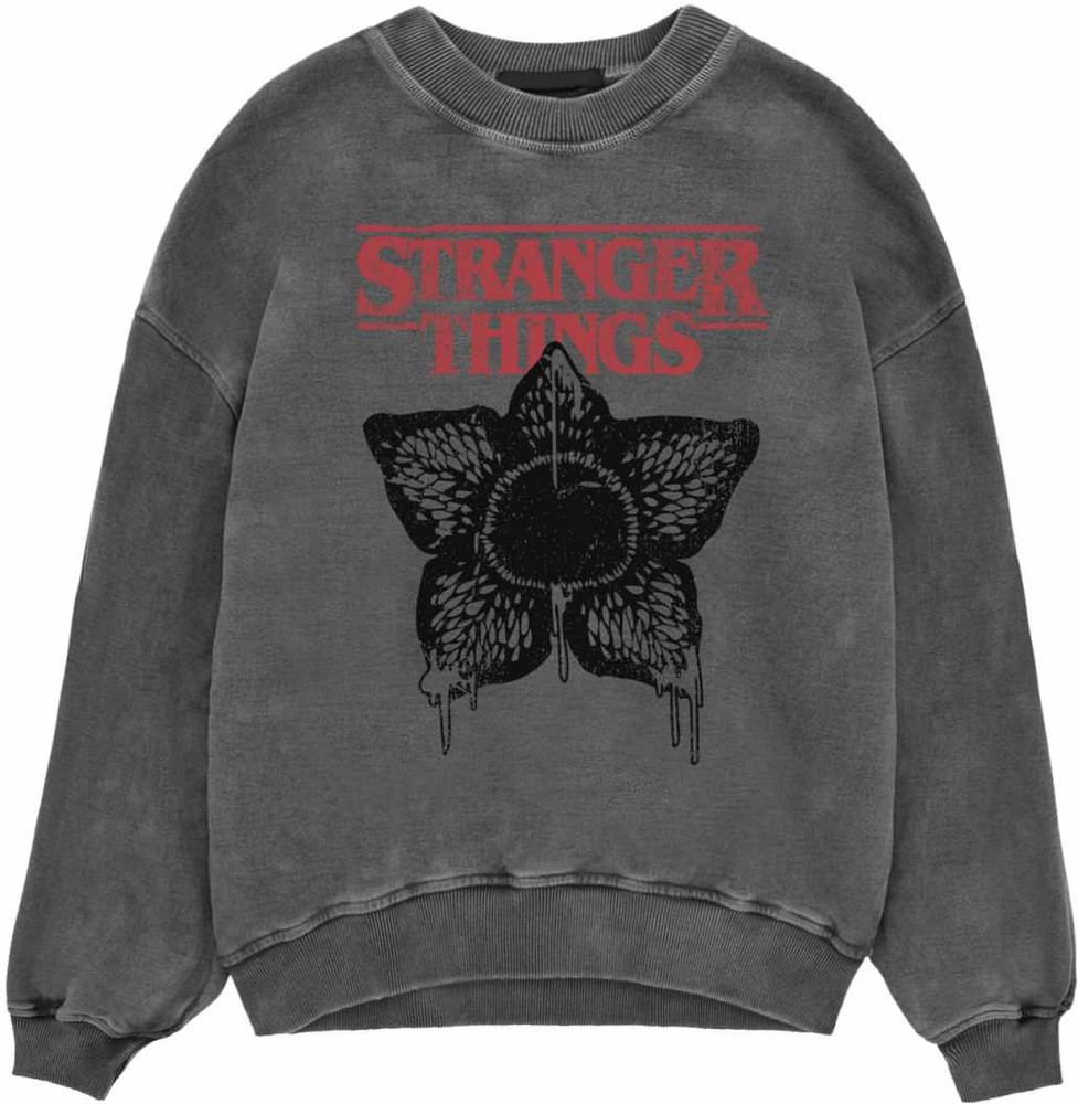Пуловер Stranger Things, серый худи zara kids stranger things темно серый