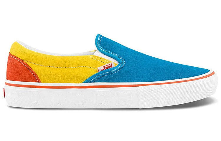 

Слипоны Vans Pro x The Simpsons, синий / жёлтый