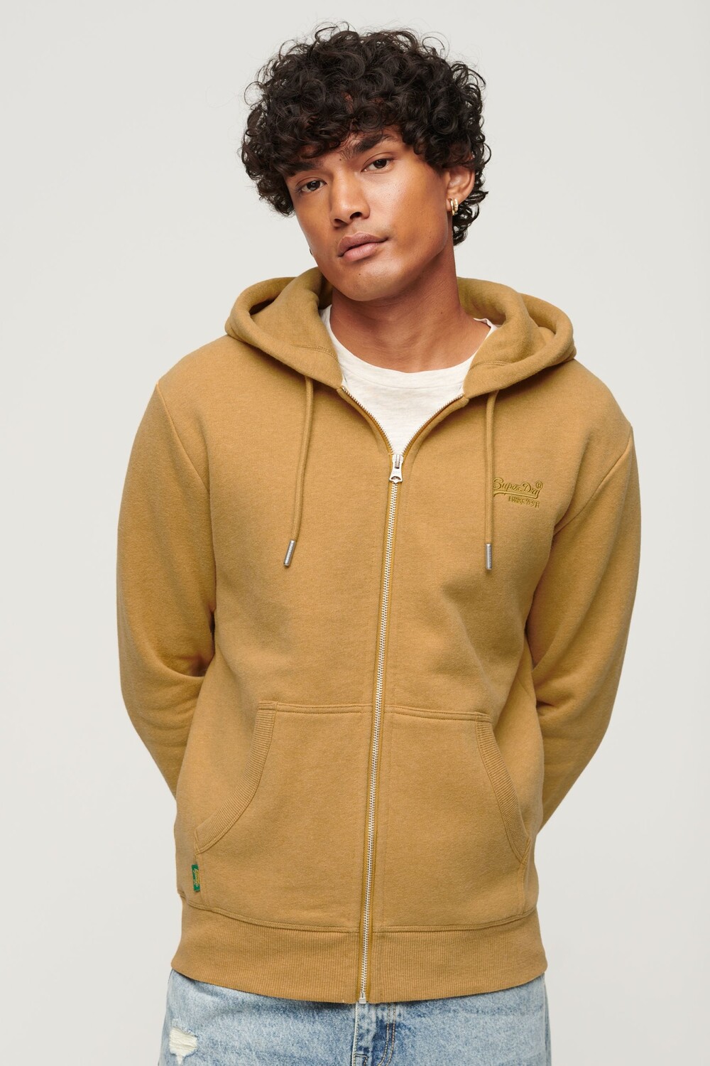 

Толстовка Essential с логотипом Superdry, желтый