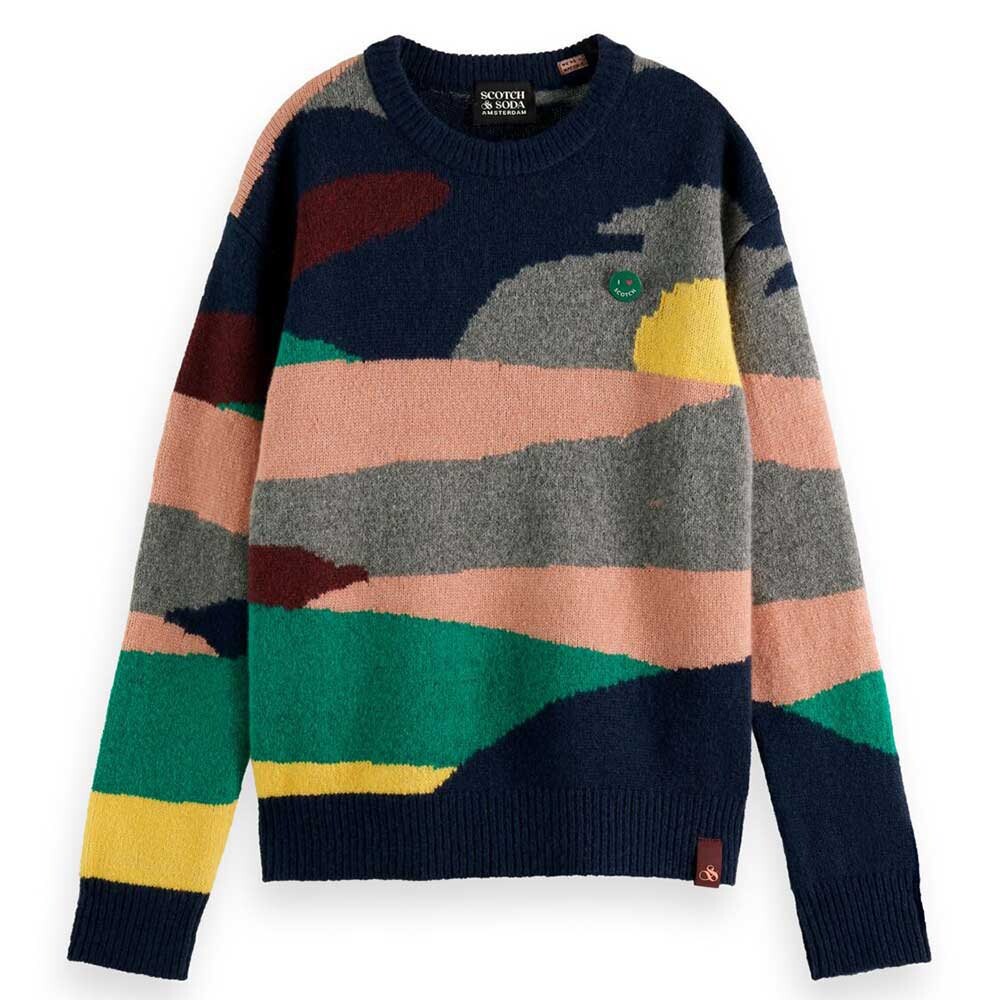 

Свитер Scotch & Soda Colourful Intarsia, разноцветный