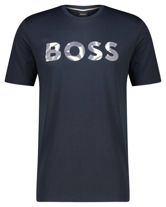 

Футболка томпсон Boss, синий