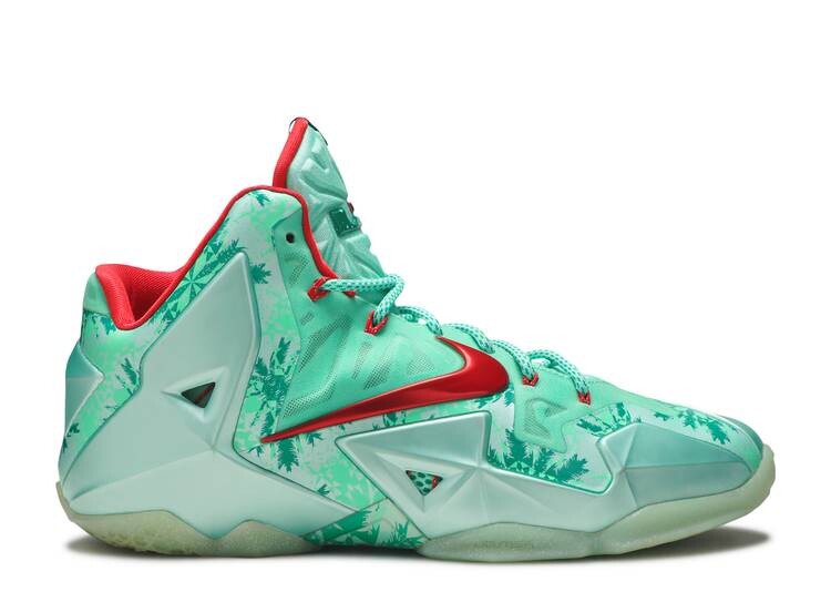 

Кроссовки Nike LEBRON 11 'CHRISTMAS', зеленый