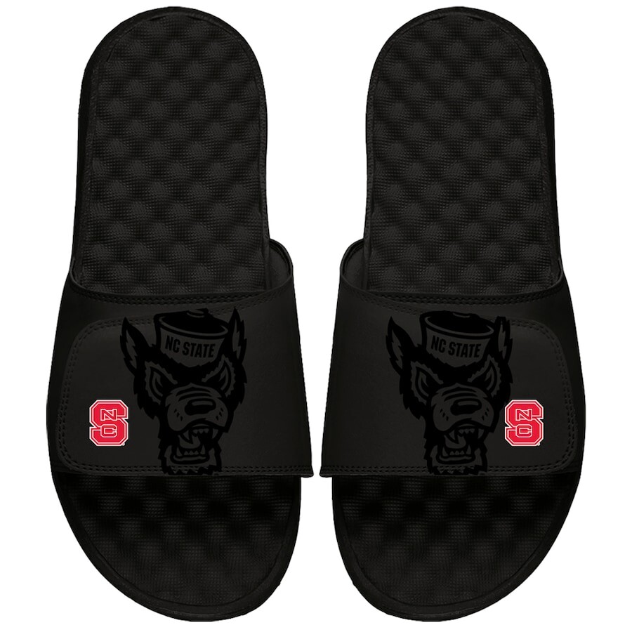 

Шлепанцы ISlide Nc State Wolfpack, черный