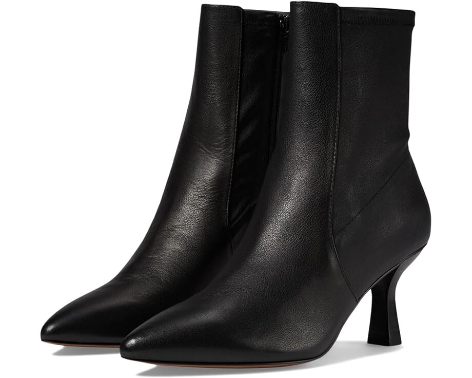 

Ботинки Madewell The Justine Ankle Boot in Leather, реальный черный