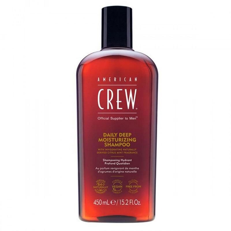 Выпрямляющий шампунь Daily Deep Moisturizing Champú American Crew, 450 мл