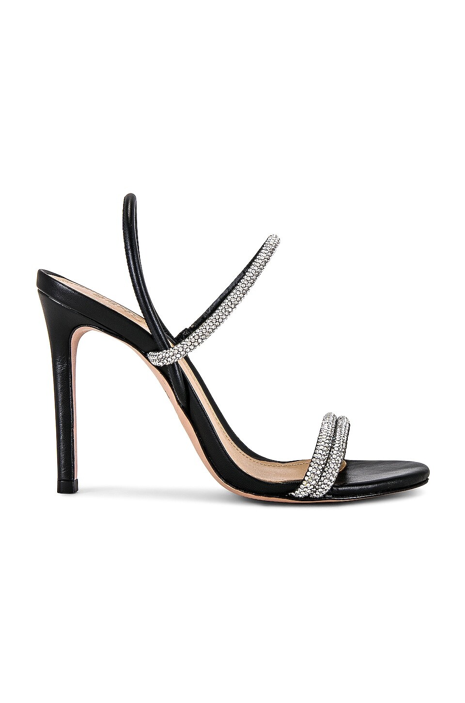 

Сандалии Schutz Whiteley, цвет Cristal & Black