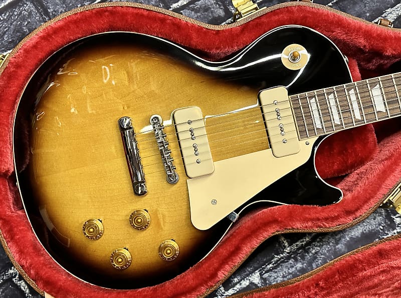 Электрогитара Gibson Les Paul Standard '50s P-90 2023 Tobacco Burst New Unplayed Auth Dlr 10lb 8oz #336