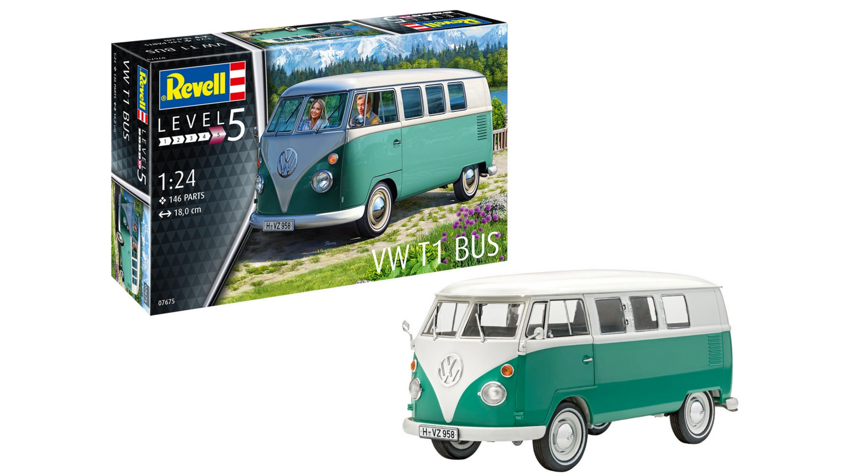цена Revell Автобус VW T1