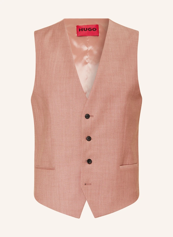 

Жилет костюмный vin extra slim fit Hugo, красный