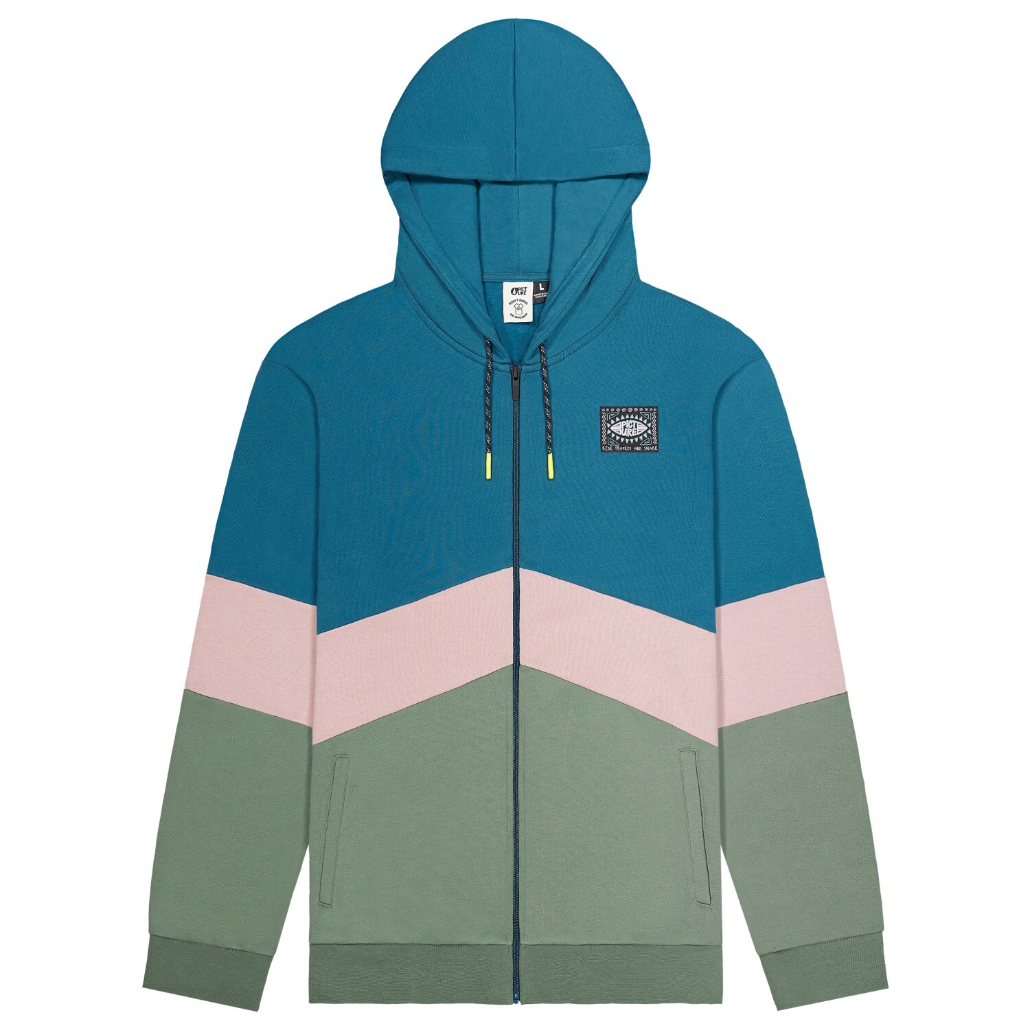 

Толстовка с капюшоном Picture Klob Zip, цвет Roc Blue