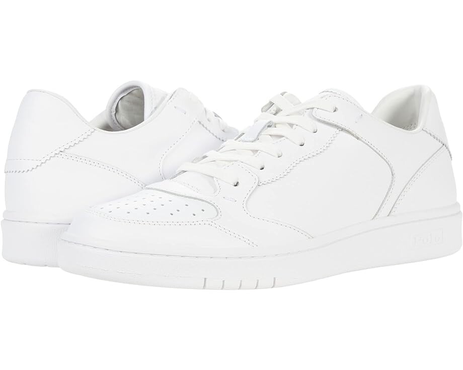 

Кроссовки Polo Ralph Lauren Court Low-Top Sneaker, белый