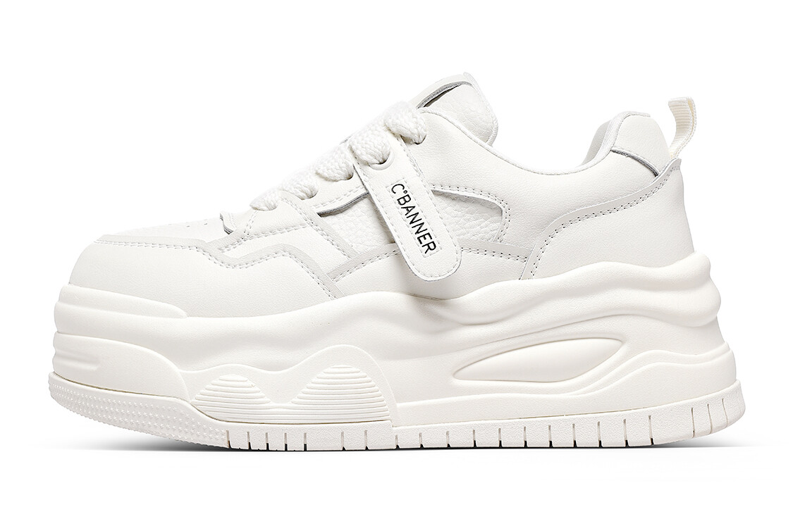 

Кроссовки C°BANNER Skateboarding Shoes Women's Low-top Off-white, цвет Off White