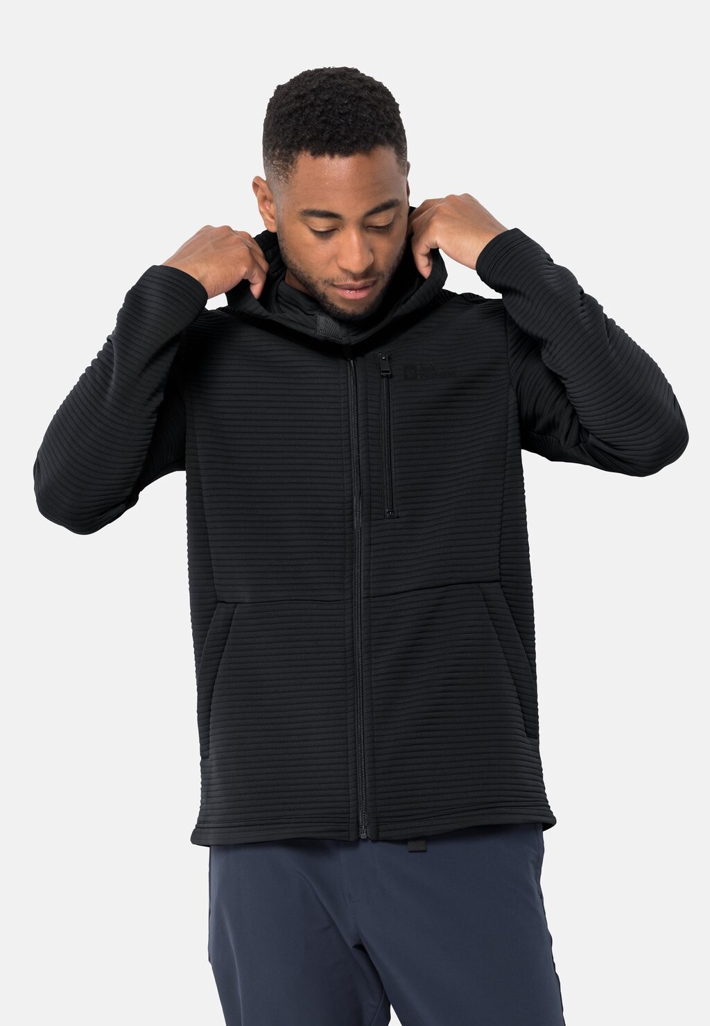

Флисовая куртка Modesto Jack Wolfskin, черный